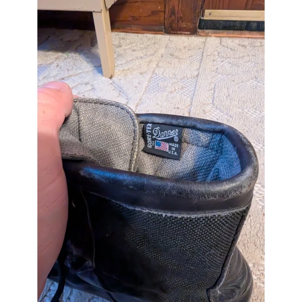 Danner  Acadia Black Men's Boots Size 8 d Leather‎